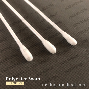 Swab tip poliester boleh guna untuk koleksi spesimen